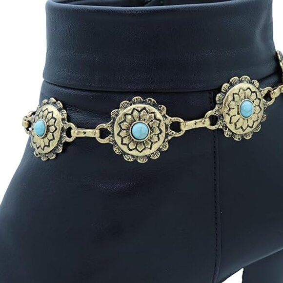 Women Western Bohemian Boot Chain - Picture 6 of 6